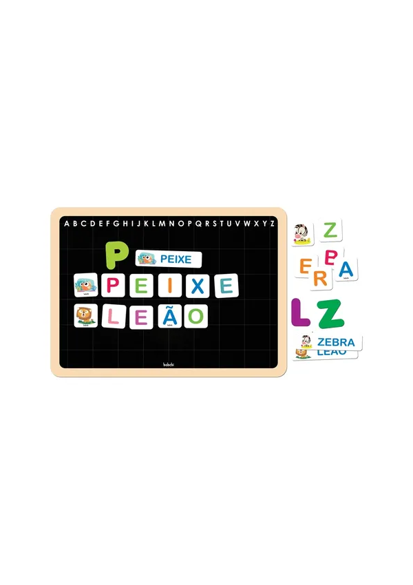 Quadro Magnético Alfabeto - Babebi - VicToys